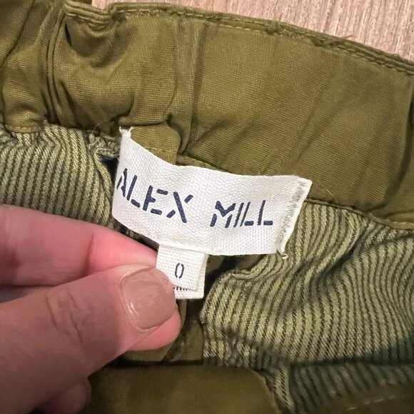 Alex Mill Green Lightweight Pants Size 0 - Picture 5 of 7